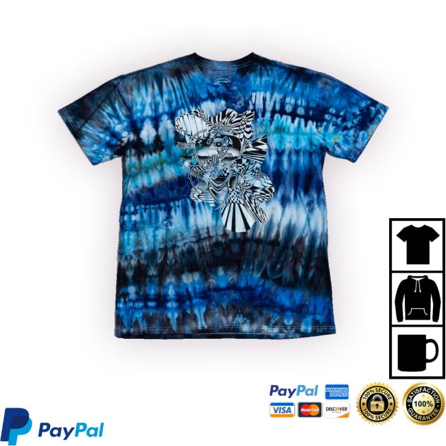 "Crying Eye" Blue Trapis – Oliver Vernon & Rick Griffin Long Sleeve Shirt